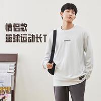 安踏 ANTA运动卫衣男长袖秋季针织宽松套头衫休闲百搭打底衫男士上衣