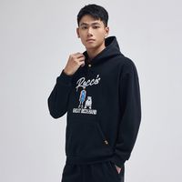 安踏 ANTA【加绒加厚】运动卫衣连帽秋冬保暖防风针织摇粒绒外套男士上衣