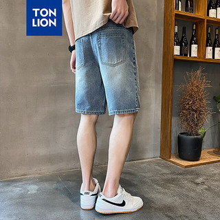 TONLION 唐狮 男士短裤