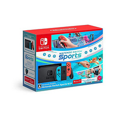 Nintendo 任天堂 SWITCH/任天堂续航增强版  switch sports套装 日版游戏机