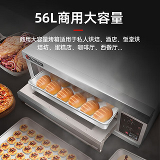 扬子大型商用电烤箱烘焙设备蛋糕面包蛋挞披萨烘焙月饼地瓜电烤炉 二层二盘  液化气