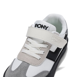 PONY 波尼 KIDS BOARD-K休闲鞋男女耐磨大底运动舒适板鞋 241K1BR07BK 32码