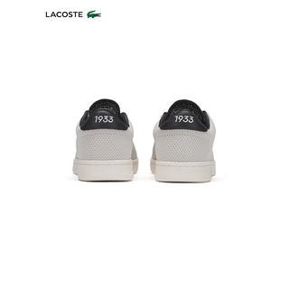 LACOSTE法国鳄鱼女装24夏季舒适网眼运动休闲鞋47SFA0068 2G9 米白/黑色 5.5