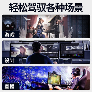 五色鱼 设计师商用办公电竞游戏台式机电脑主机整机组装全套(intel十二核/RTX3060 6G光追独显/64G/1T) 单主机