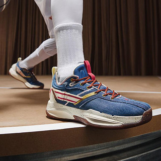 ANTA 安踏 氮科技篮球鞋男士低帮缓震回弹实战运动球鞋子