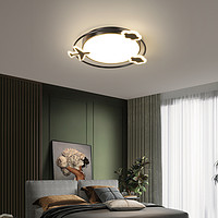 VVS 2024新款全铜卧室灯简约现代吸顶灯创意飞机云朵儿童房间灯具