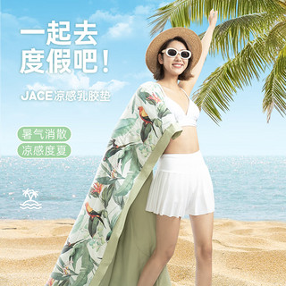 JaCe夏季新款凉席夏凉垫可水洗有氧垫180*200cm单凉席莓果