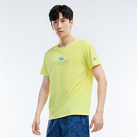 XTEP 特步 短袖男式夏季字母创意LOGO圆领休闲潮流健身男式运动T恤