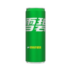 Coca-Cola 可口可乐 公司雪碧330ml*24罐柠檬味碳酸饮料汽水ST正品整箱包邮