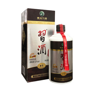 习酒 贵州习酒 53度 酱香型白酒 高度粮食酒收藏 53度 450mL 1瓶 2020年产 习酒 醇香