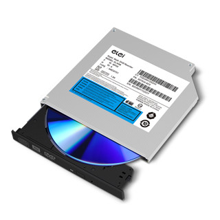 e磊 笔记本内置光驱 DVD刻录机SATA串口 内置光驱 即插即用读盘器一体机刻录机 9.5MM