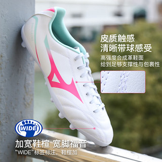 美津浓（MIZUNO）小李子Mizuno/美津浓FOLGADO入门基础款中端人草成人运动足球鞋男 赠袜-P1GA189227【蓝白AG短钉】 44.5（MM290） 44.5 290MM