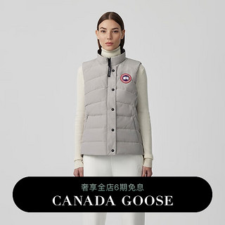 加拿大鹅（Canada Goose）Freestyle女士羽绒马甲户外休闲大鹅马甲 2836L 432 石灰色 M