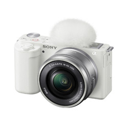 SONY 索尼 ZV-E10 APS-C画幅 微单相机 + E PZ 16-50mm F3.5 OSS 变焦镜头 单头套机
