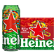  Heineken 喜力 经典500ml*12听整箱礼盒装 龙年礼盒 喜力星龙瓶 新年春节礼盒　