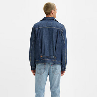 Levi's李维斯24春季男士牛仔外套复古时尚百搭 深蓝色 A3174-0001 S