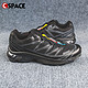  salomon 萨洛蒙 Cspace DP Salomon XT-6 ADV 黑色 日食 户外越野跑步鞋 410866　