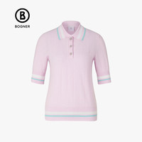 BOGNER 博格纳 女士短袖POLO衫 81978763 夏日粉玫瑰色 L