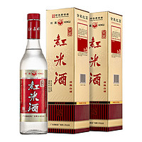 88VIP：HONGLI 红荔牌 红荔广东米酒金装红米酒30度500ml*2礼盒装低度粮食商务婚宴白酒