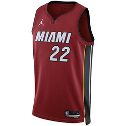 AIR JORDAN 迈阿密热火队 NBA Swingman Jersey 男子速干球衣 DO9532