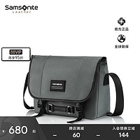 Samsonite 新秀丽 男士斜跨包 户外运动时尚休闲通勤单肩包男包NR8