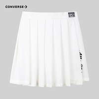 Converse匡威儿童装女童短裙2024夏季百褶裙中大童半身裙CNVG-VS-G018 纯白色 155/61