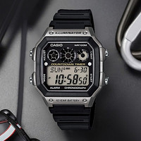 CASIO 卡西欧 男士石英电子手表 AE1300WH8A