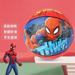 mesuca麦斯卡蜘蛛侠儿童篮球5号拍拍球幼儿园小学生运动橡胶球