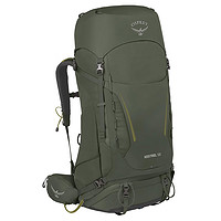 OSPREY 小鹰户外背包 新款Kestrel系列徒步登山包 配防雨罩 58L 绿色 S/M