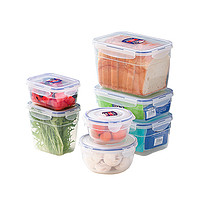 LOCK&LOCK 食品保鲜盒密封盒水果盒塑料饭盒冰箱收纳盒