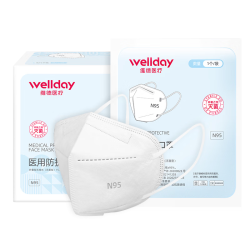 wellday维德医用防护口罩n95100只