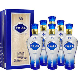 desertcastle沙城老窖老酒蓝如意8年老酒浓香型白酒纯粮食酒42度500ml