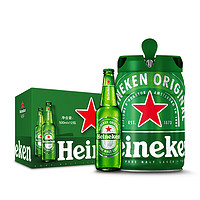 Heineken 喜力 铁金刚5L桶装+经典500ml*12瓶组合套装