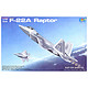  TRUMPETER 小号手 1/144 美国F-22A 猛禽战斗机 拼装飞机模型  01317　