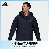 百亿补贴：adidas 阿迪达斯 官方轻运动男装冬季保暖运动连帽棉服HD8903