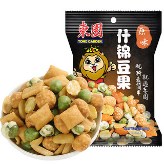 TONG GARDEN 东园 什锦豆果子坚果炒货虾条豆果膨化豆子小零食大礼包40g*6包