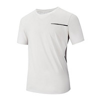 361° 2023年夏季新款冰感透气健身服男士轻薄跑步圆领短袖运动T恤
