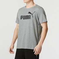 PUMA 彪马 男装上衣2024款圆领短袖休闲舒适跑步健身训练运动T恤