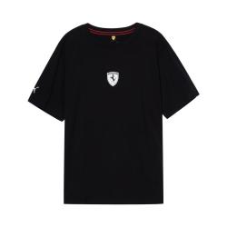 puma彪马ferrari法拉利赛车系列男子纯棉吸汗透气圆领短袖户外运动t恤