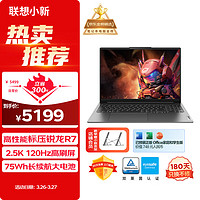 Lenovo 联想 小新 Pro 16 2023款 七代锐龙版 16.0英寸 轻薄本 鸽子灰（锐龙R7-7840HS、核芯显卡、32GB、1TB SSD、2.5K、IPS、120Hz）