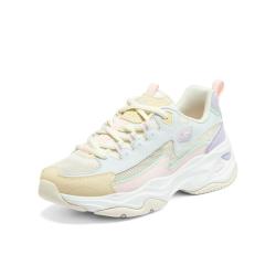 skechers斯凯奇夏季女鞋女运动休闲鞋女老爹鞋百搭熊猫鞋女