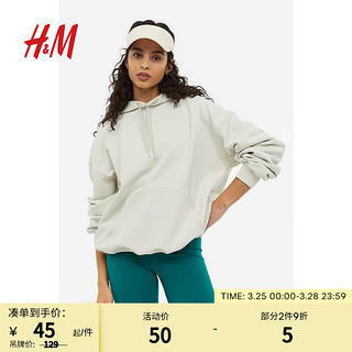 H&M 女士运动裤早秋新款高腰及膝骑行短裤防走光安全裤0949196 深绿色 170/88A