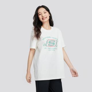 SKECHERS 斯凯奇 KECHERS 斯凯奇 24年春夏短袖运动T恤男女同款休闲百搭运动T恤