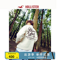 HOLLISTER 24春夏时尚保暖翻领拉链夹克外套 男 KI332-4013 奶白色 M (180/100A)