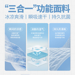 卡宾男装 凉感速干抗菌T恤2024夏卡通小狗刺绣短袖宽松潮流H 漂白色02 46