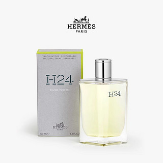 黑卡会员：HERMÈS 爱马仕 H24男士香水 EDT淡香水50ml 绿叶馥奇香调