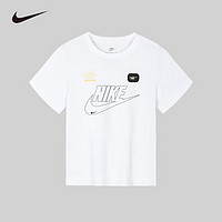 NIKE 耐克 儿童童装T恤NY2422745PS-001 纯白色 120/60