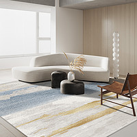 红鹤 北欧轻奢大面积地毯客厅茶几地垫卧室地毯简约现代欧式地垫易打理