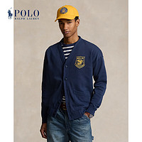 Polo Ralph Lauren 拉夫劳伦 男装 24年春复古版型针织开襟衫RL18060 410-深蓝色 XS