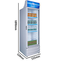 XINGX 星星 LSC-236C 冷柜冰柜 饮料柜展示柜陈列柜 保鲜柜 冷藏柜